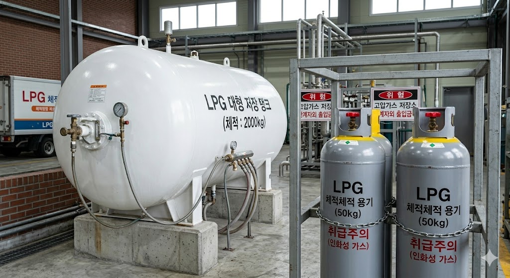 LPG 체적 시스템